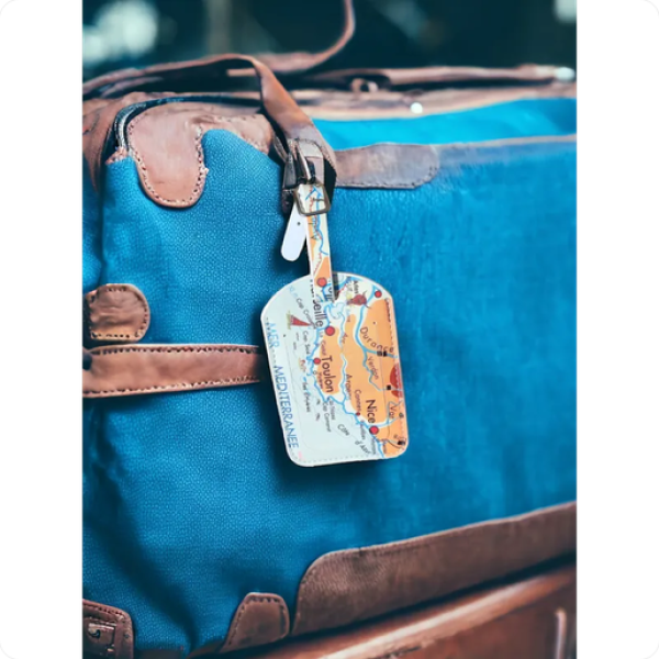 Etiquettes de bagages